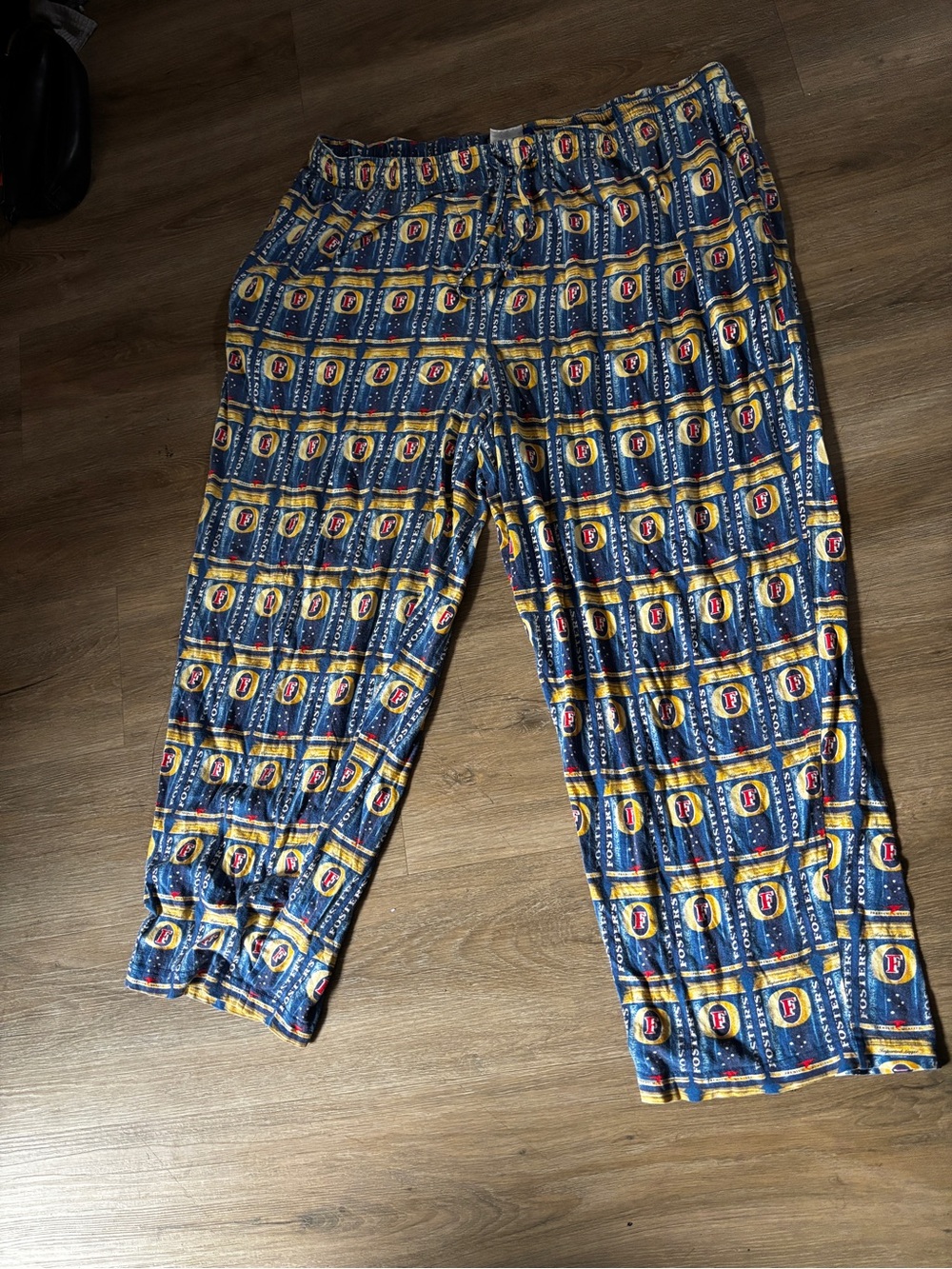 Oster FOSTER'S Blue and Yellow Printed Lounge Pants